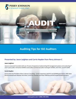 Auditing Tips for ISO Auditors